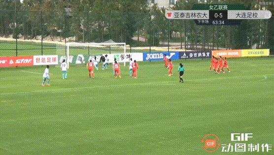 强势收割！大连市足校6-0长春亚泰吉林农业大学，获得女乙开门红