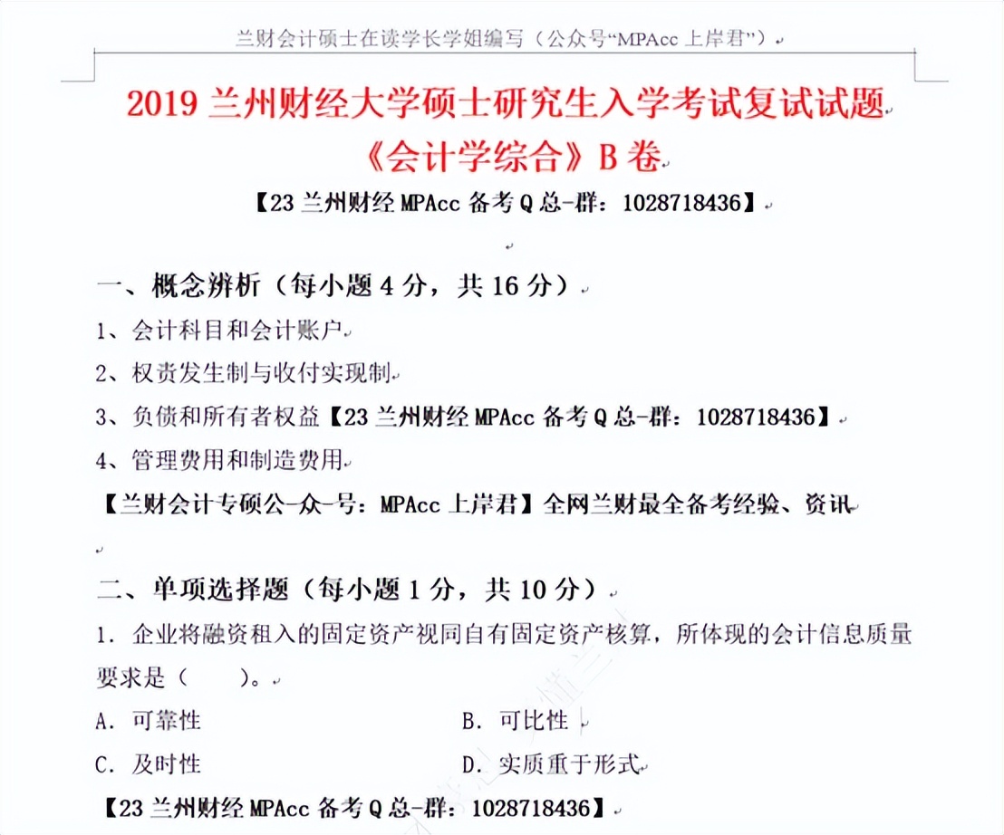 跨专业+跨学历+辞职考研！22级兰州财经大学审计专硕上岸经验分享