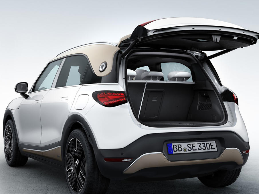 smart精灵1属于跨界suv,smart精灵1三款车型如何选择