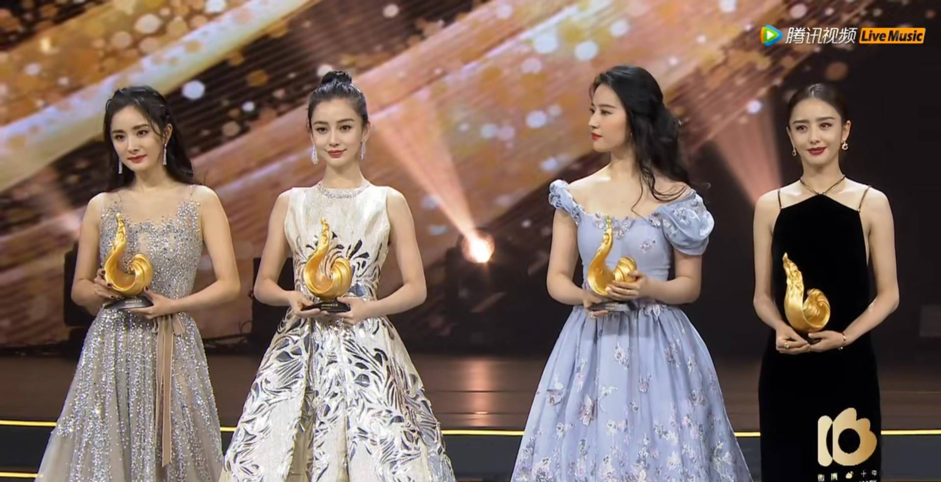 微博之夜照妖镜小动作,微博之夜成女星照妖镜