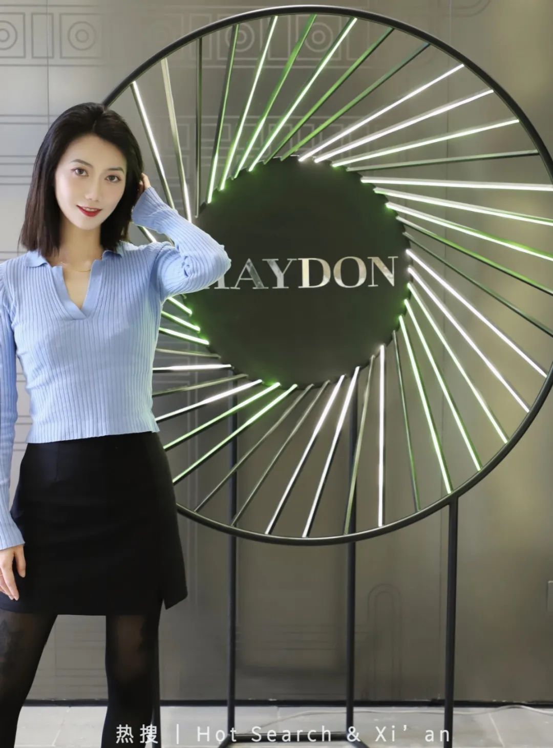 西安新地标！火遍全网的高端美妆店HAYDON黑洞来啦！女明星集合