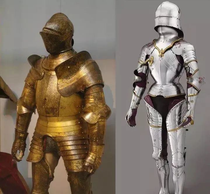 欧洲顶级骑士铠甲,中国铠甲vs西方铠甲