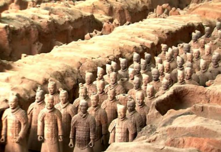 兵马俑中最诡异的一张脸还是活的,兵马俑中最诡异的一张脸在哪里