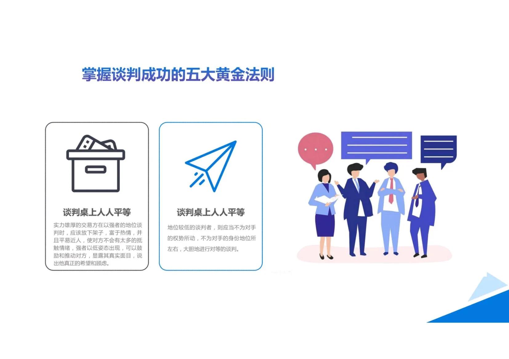 商业沟通与谈判技巧,商业谈判中的沟通技巧