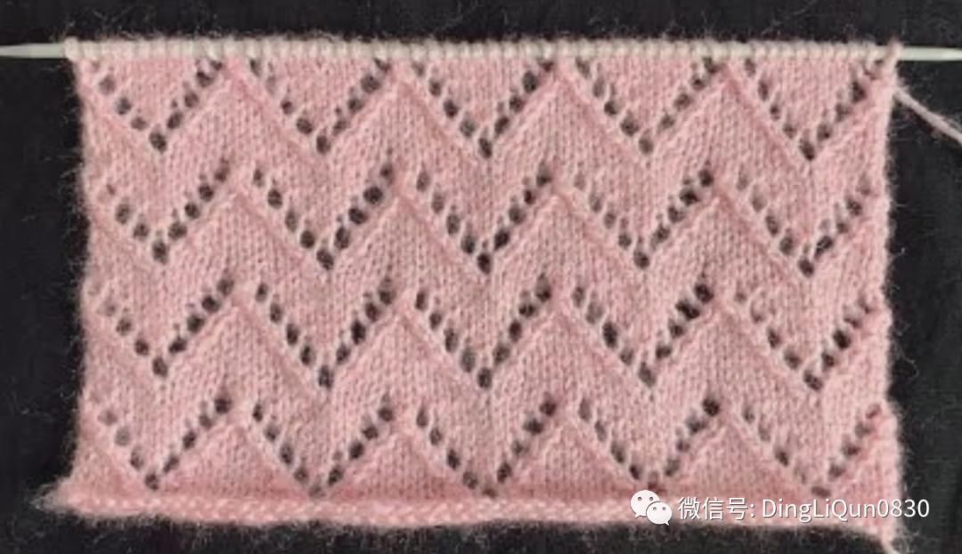 500个毛衣花样完整大平针版,毛衣华夫针花型图案大全