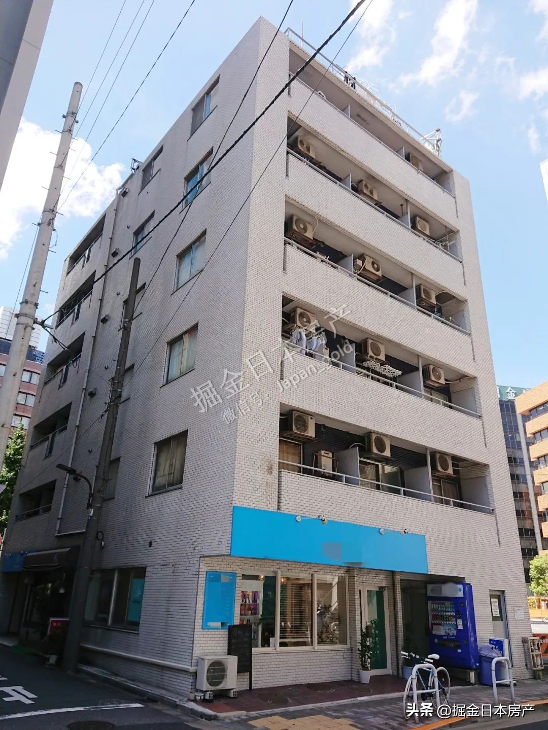 日本东京港区100w电梯投资房，山手线滨松町站480米，东京塔旁！