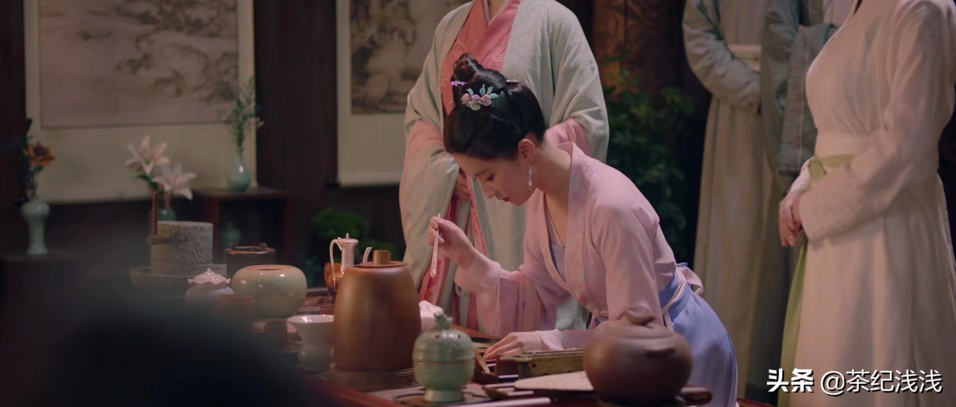 梦华录赵盼儿点茶舞蹈,梦华录赵盼儿茶艺表演
