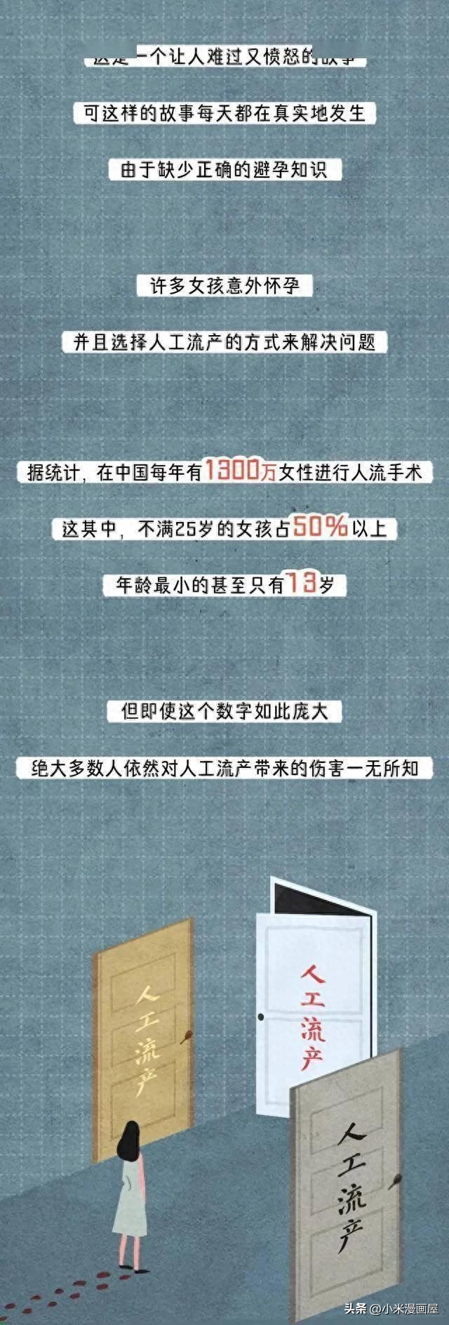 “擦边*行为性**”会不会怀孕？该如何正确避孕呢？漫画