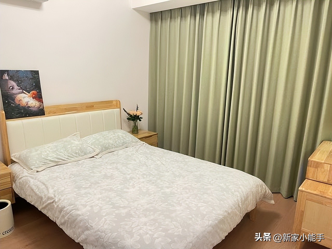 装修房子轻奢法式奶油风三室一厅,新房装修极简奶油风