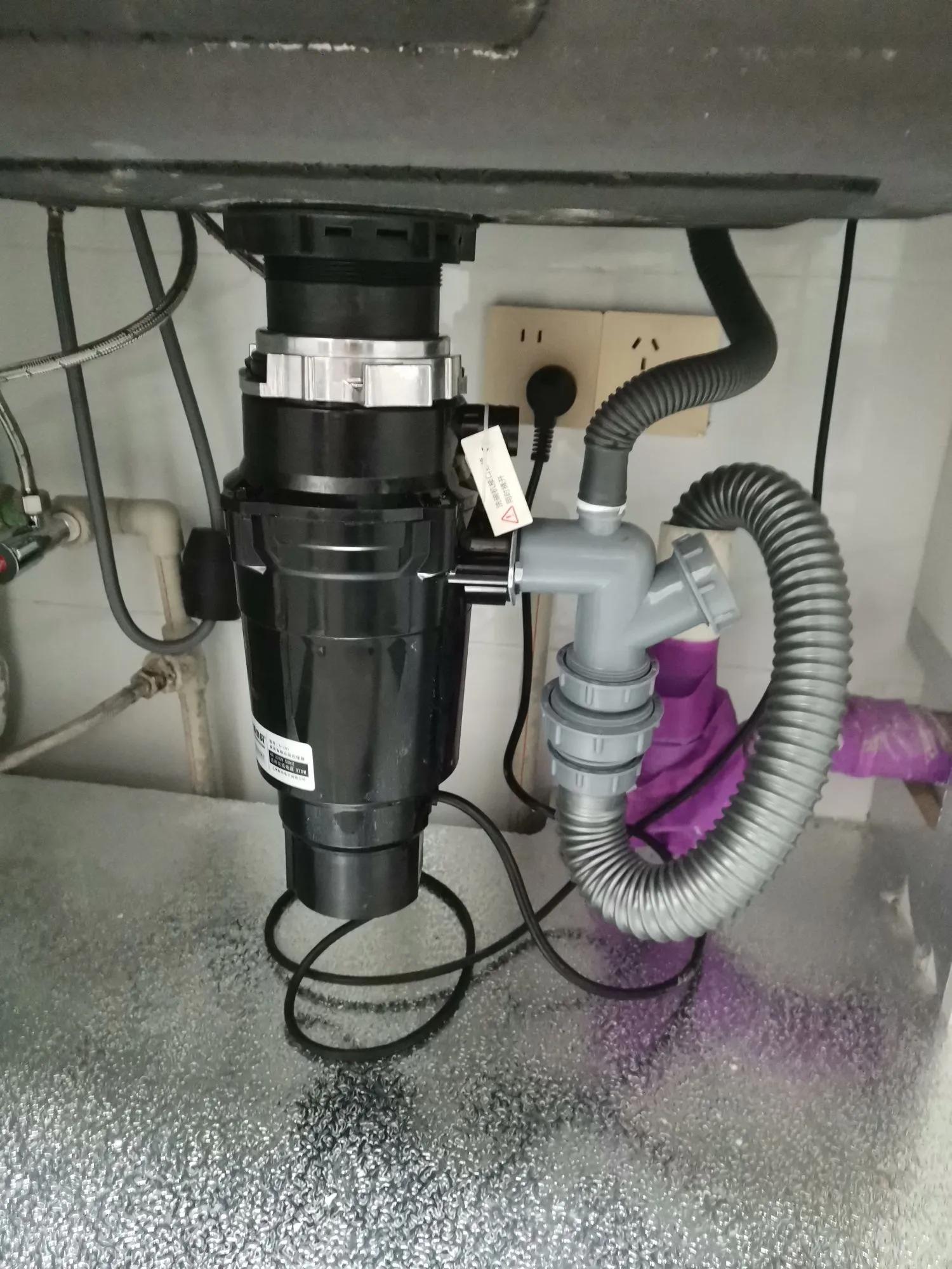 垃圾处理器安装到水盆,垃圾处理器安装方法