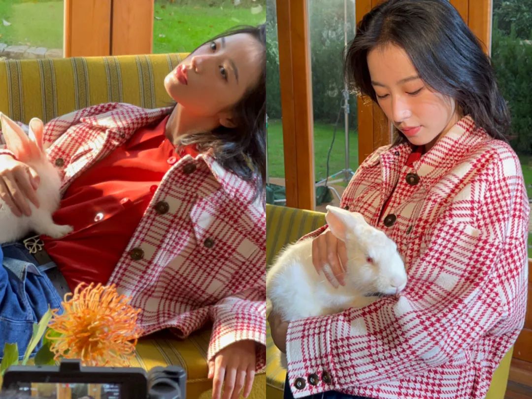 工装风穿搭周雨彤,周雨彤穿搭思路