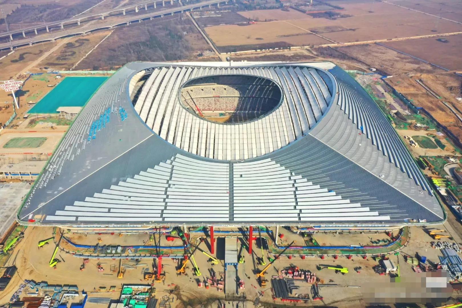 2023亚洲杯专业足球场效果图,2023亚洲杯中国足球场