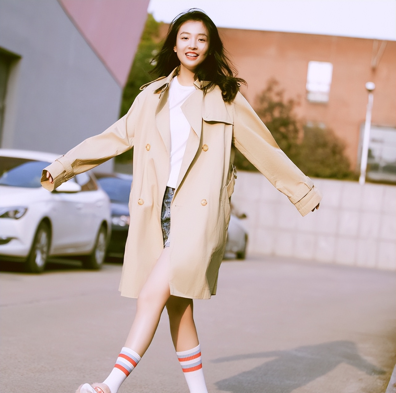 吴倩穿搭夏天气质套装,吴倩莲穿搭高级又时髦男神收割机