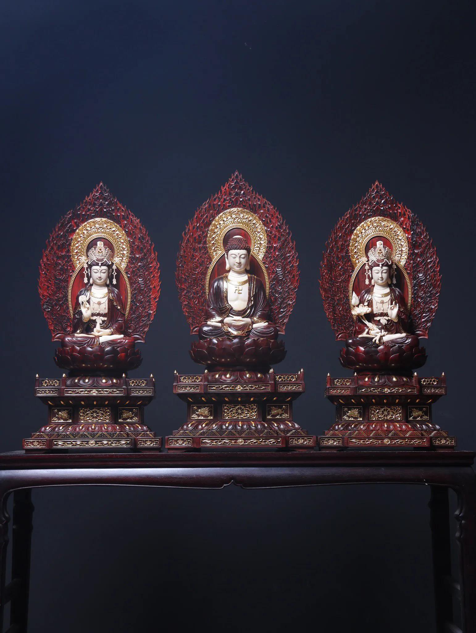 西方三圣图,西方三圣