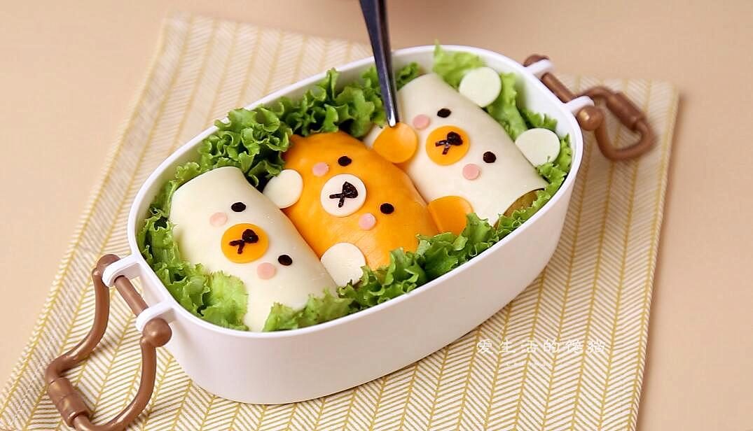 给儿子准备的便当走红朋友圈,网友:颜值高又营养,羡慕极了