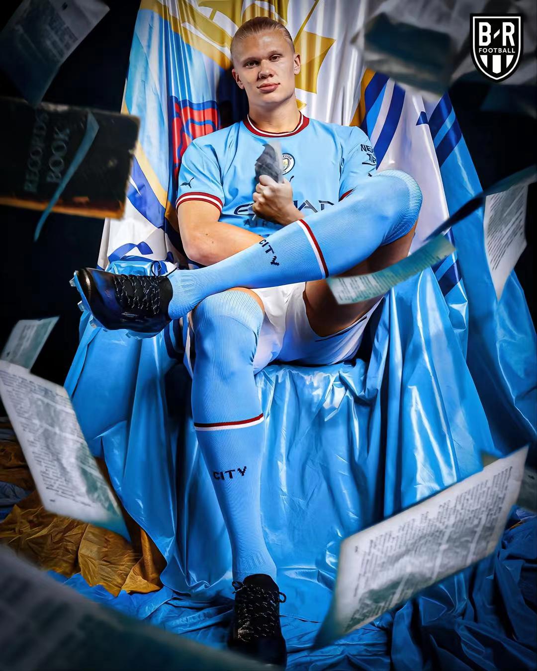 23年哈兰德有多炸裂,哈兰德打破阿兰希勒纪录