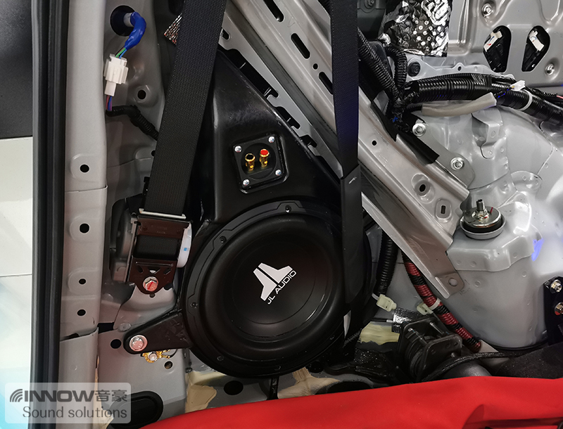 奥德赛捷力10寸低音炮,本田奥德赛音响升级低音炮