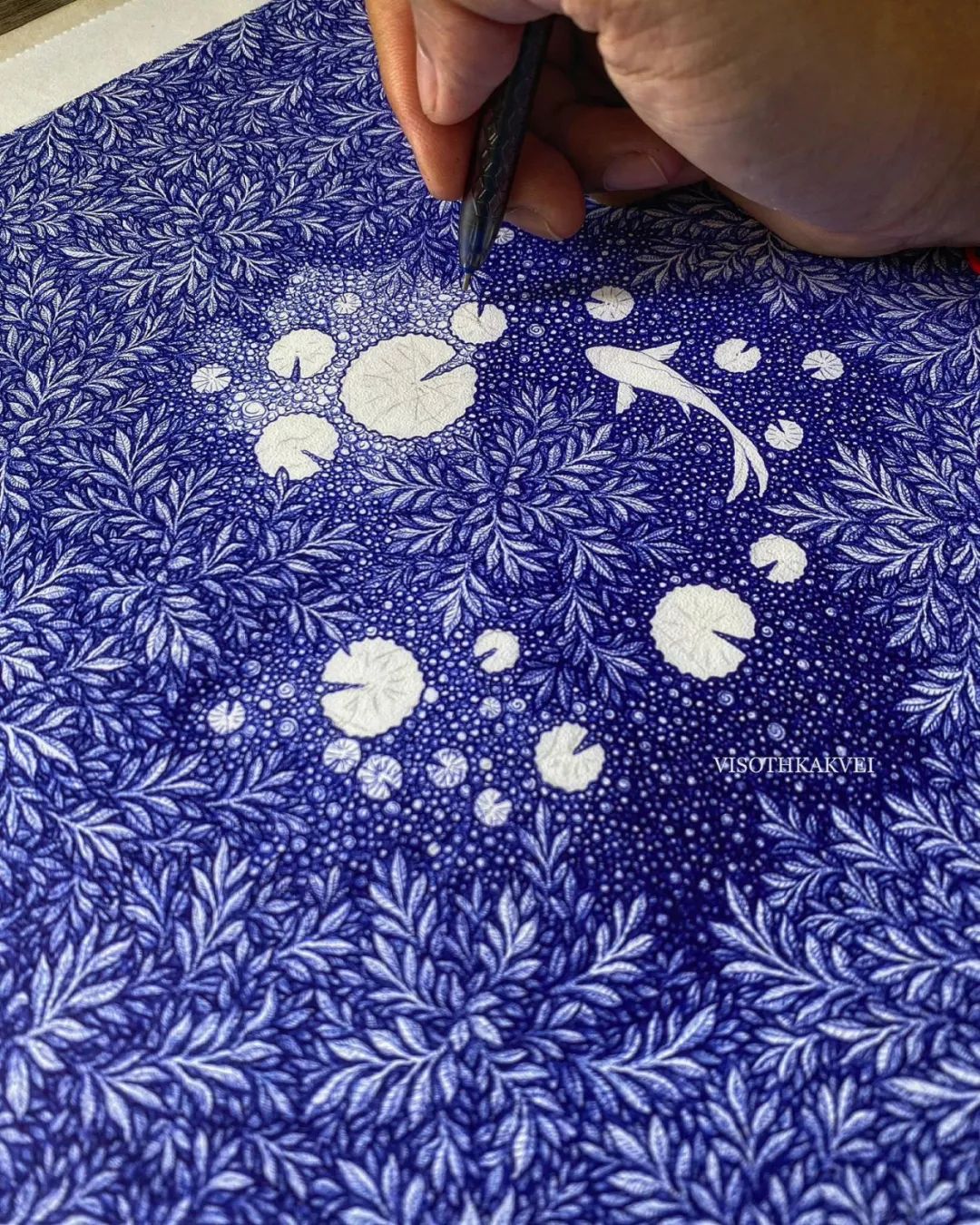 治愈强迫症的画,看了让人强迫症发作的画