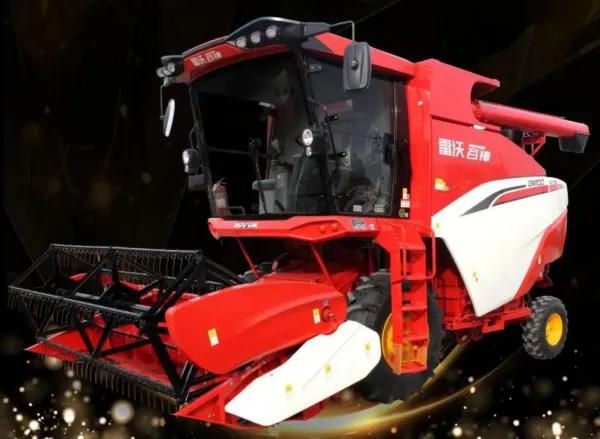 联合收割机雷沃gm100收玉米,小麦联合收割机雷沃最新款