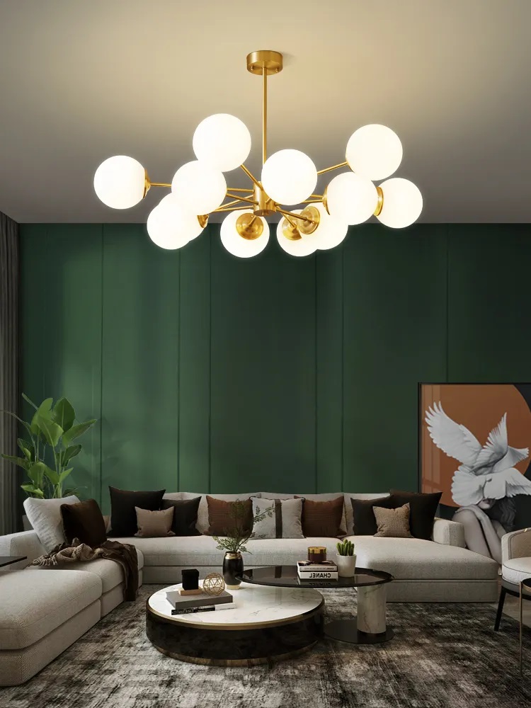 客厅灯饰选购技巧,客厅灯具怎么选好看又好处理