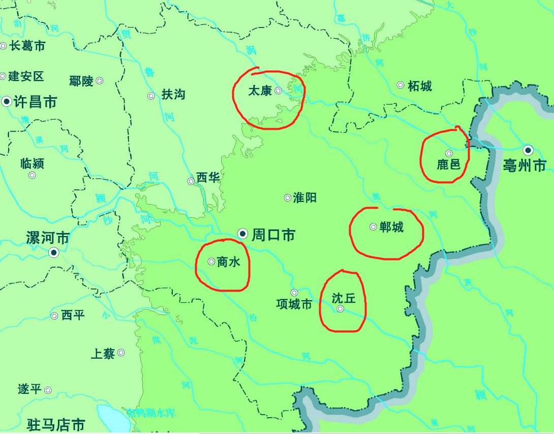 河南周口鹿邑最近两天的情况,郸城鹿邑太康淮阳