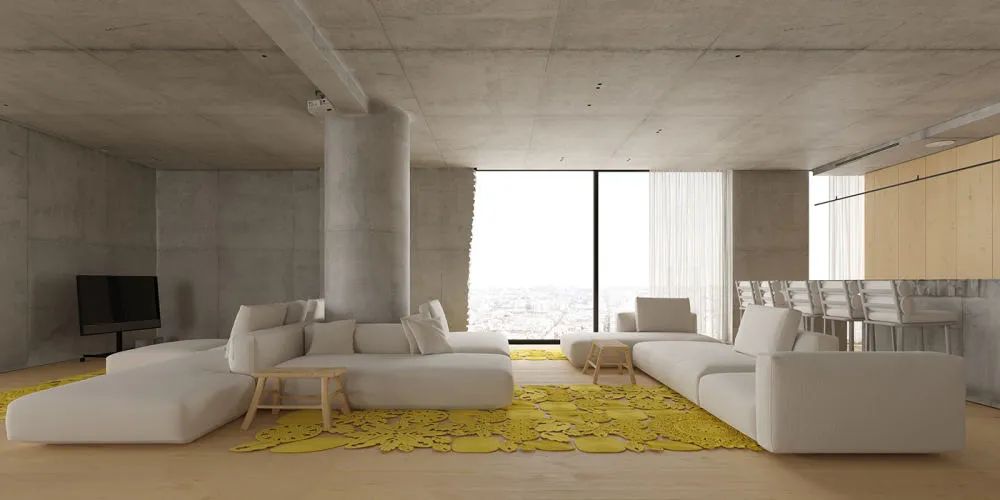 大平层设计，极简的新境界