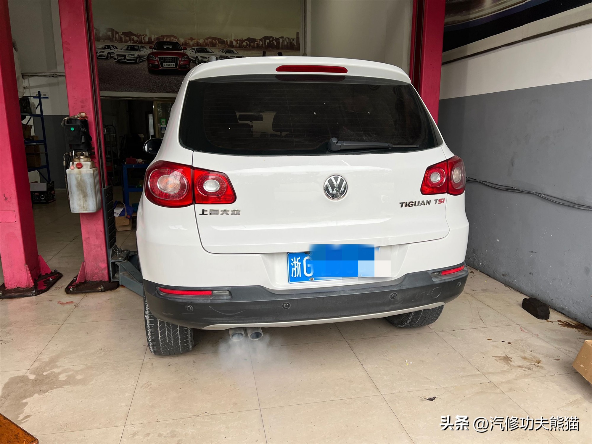 大众途观三百公里烧一升机油,途观3代发动机烧机油