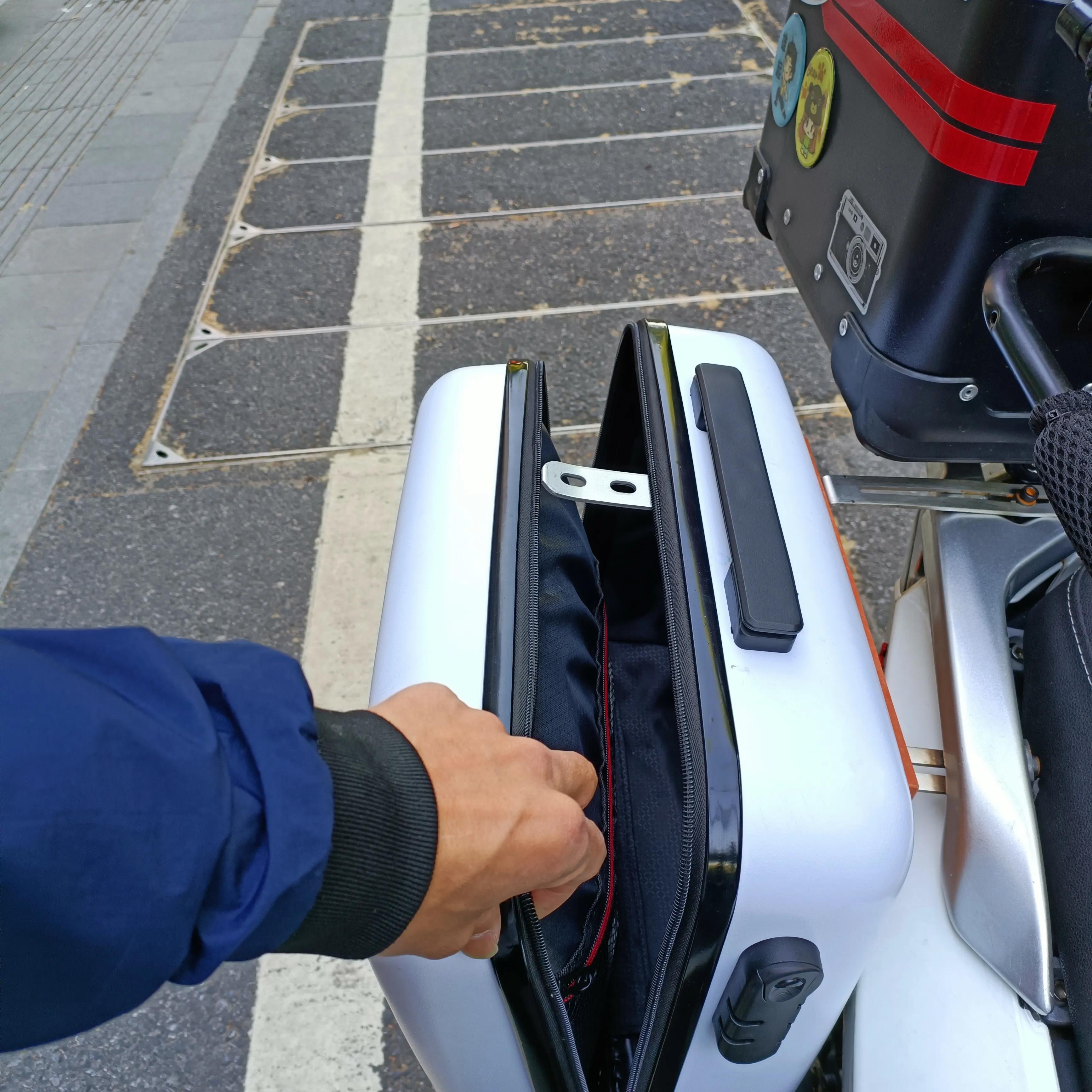 踏板尾箱diy,踏板diy加边箱