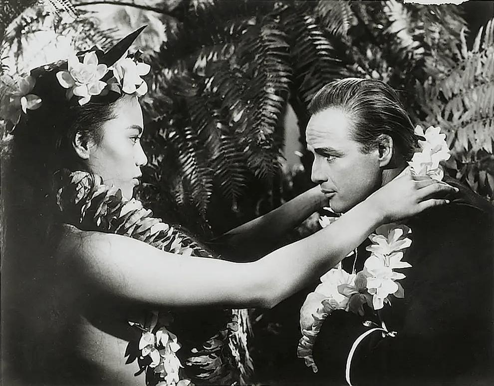 大溪地马龙白兰度,马龙白兰度在大溪地