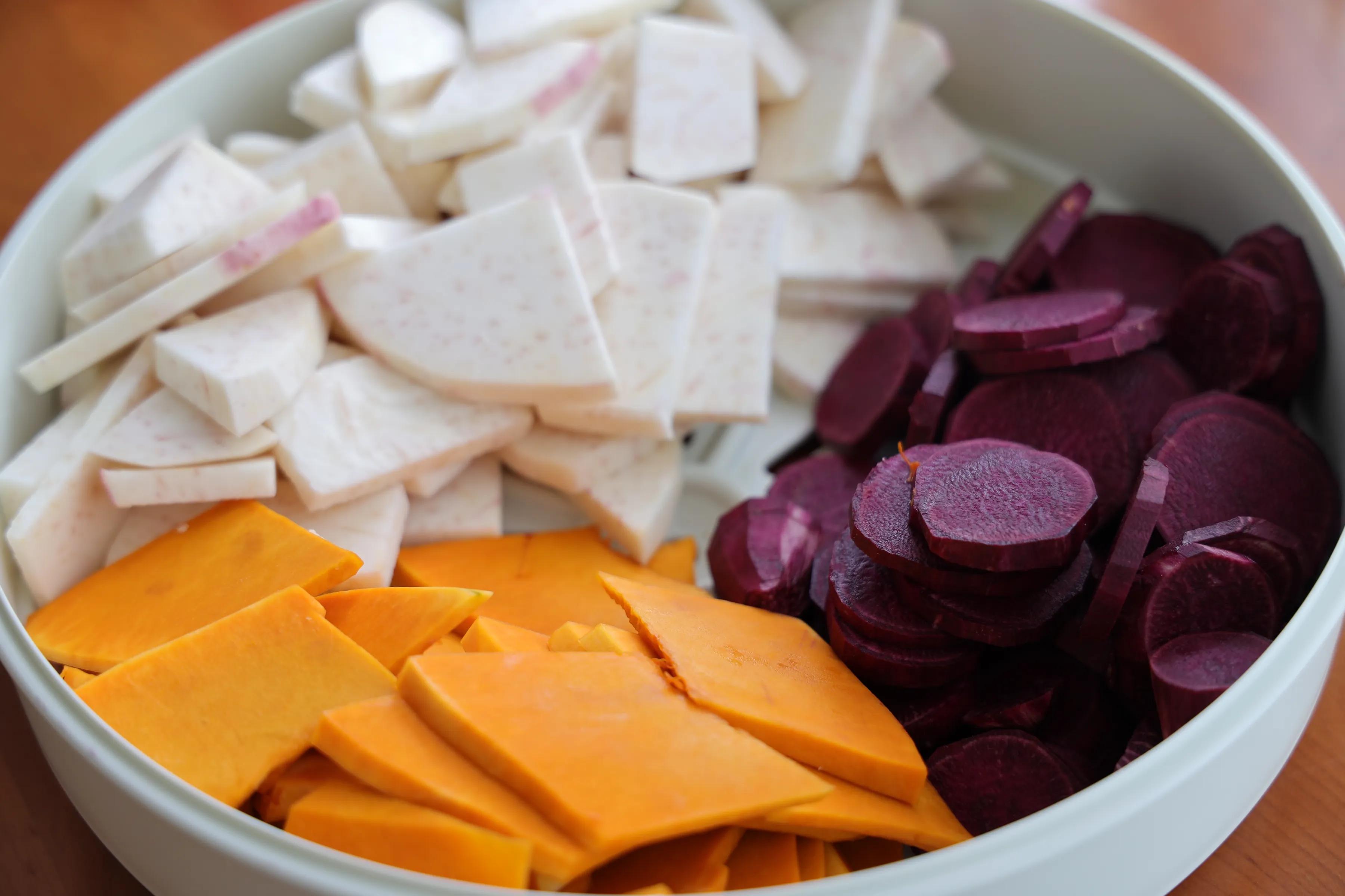 甜品店那么贵的芋圆甜品，在家自己做，做一次可以吃一整个夏天