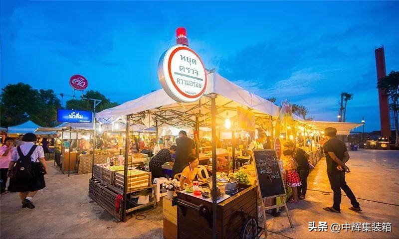 集装箱地摊集市,集装箱市集深圳