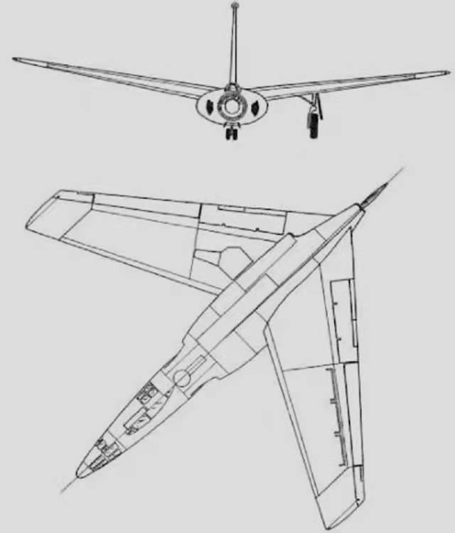 前掠翼垂直起降战斗机,前掠式机翼轰炸机