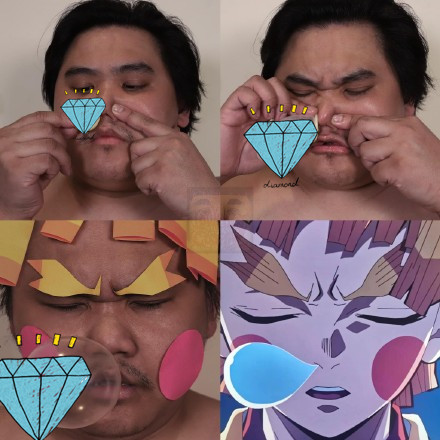 泰国小哥cos祢豆子,泰国小哥cos阿尼娅