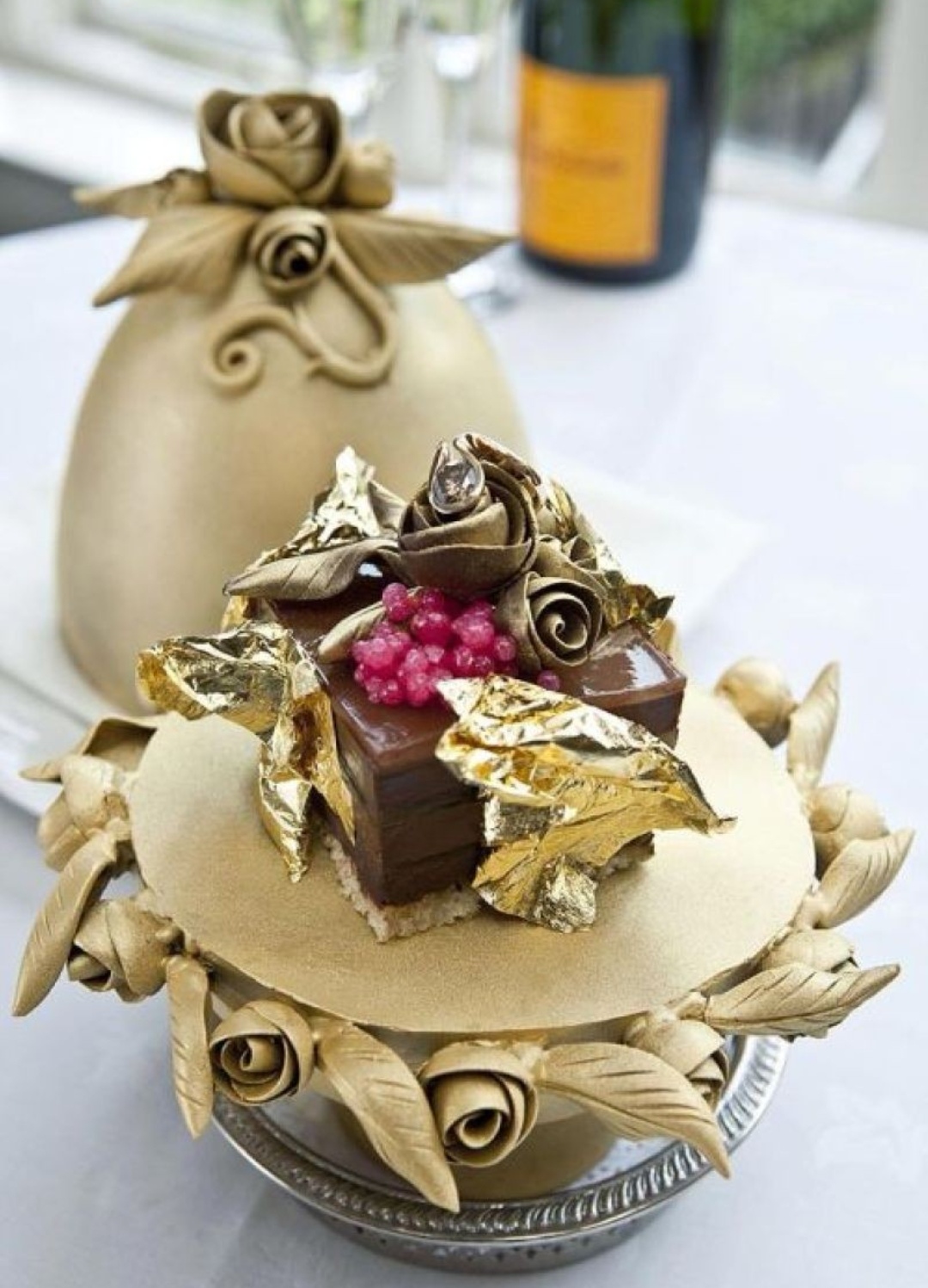 用黄金做的高级美食,价值百万的黄金美食