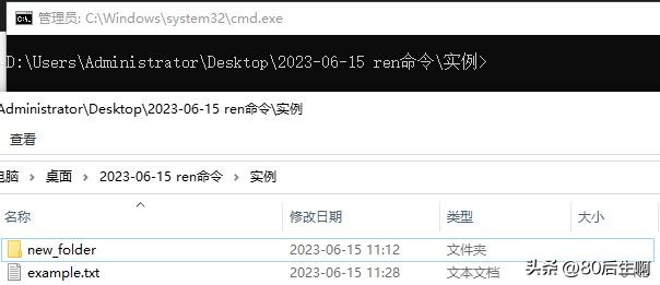 ren命令的批量使用方法,如何用ren命令批量修改不同文件夹