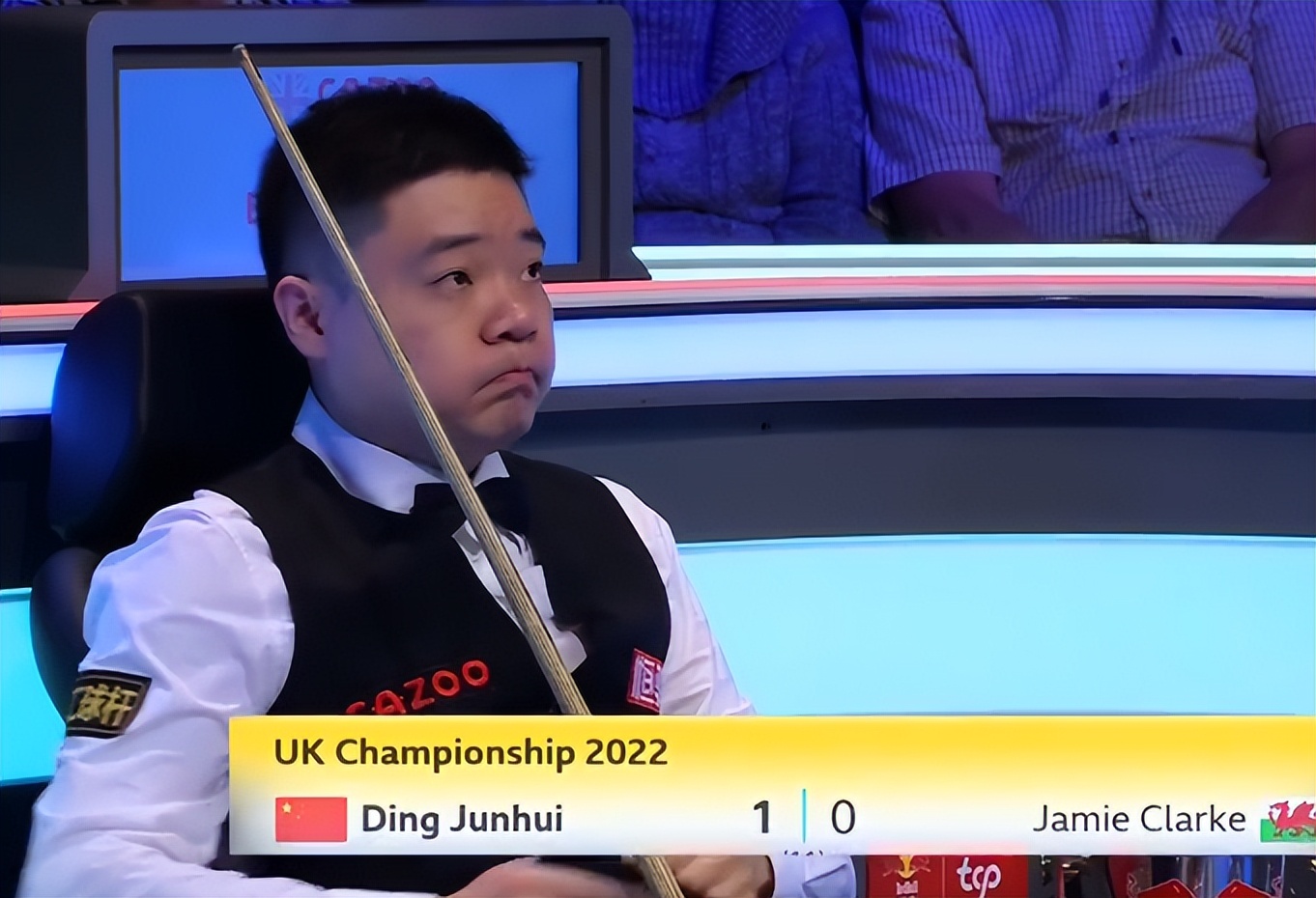 42-43到64-43！丁俊晖大逆转，连下三城3-0，英锦赛8强基本稳了？