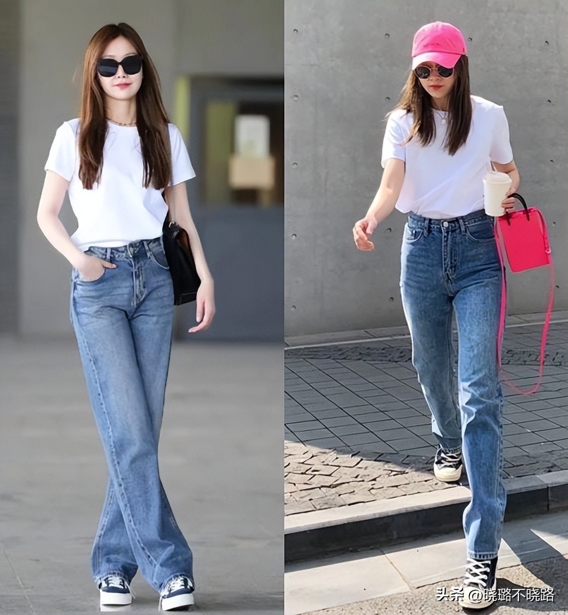 上海街拍穿搭长裤长裙,被杭州女生的街拍惊艳了