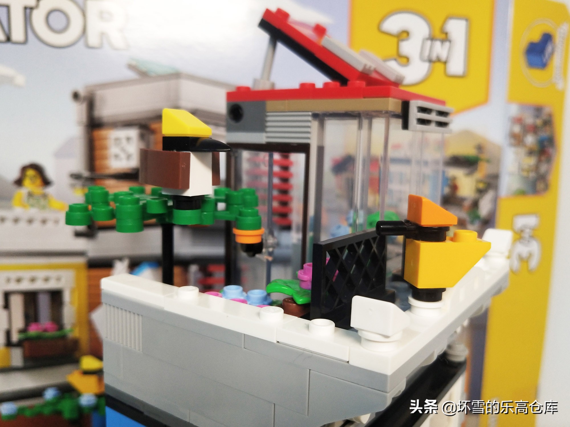 又大又炫酷的城市乐高,乐高创意百变街