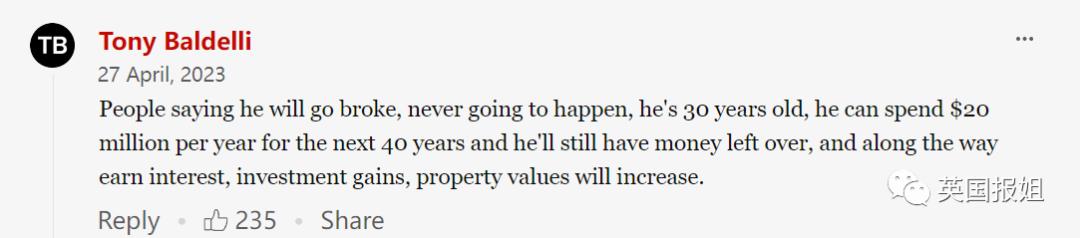 英国男子中彩票挥霍一空,男子买彩票中奖2.19亿元