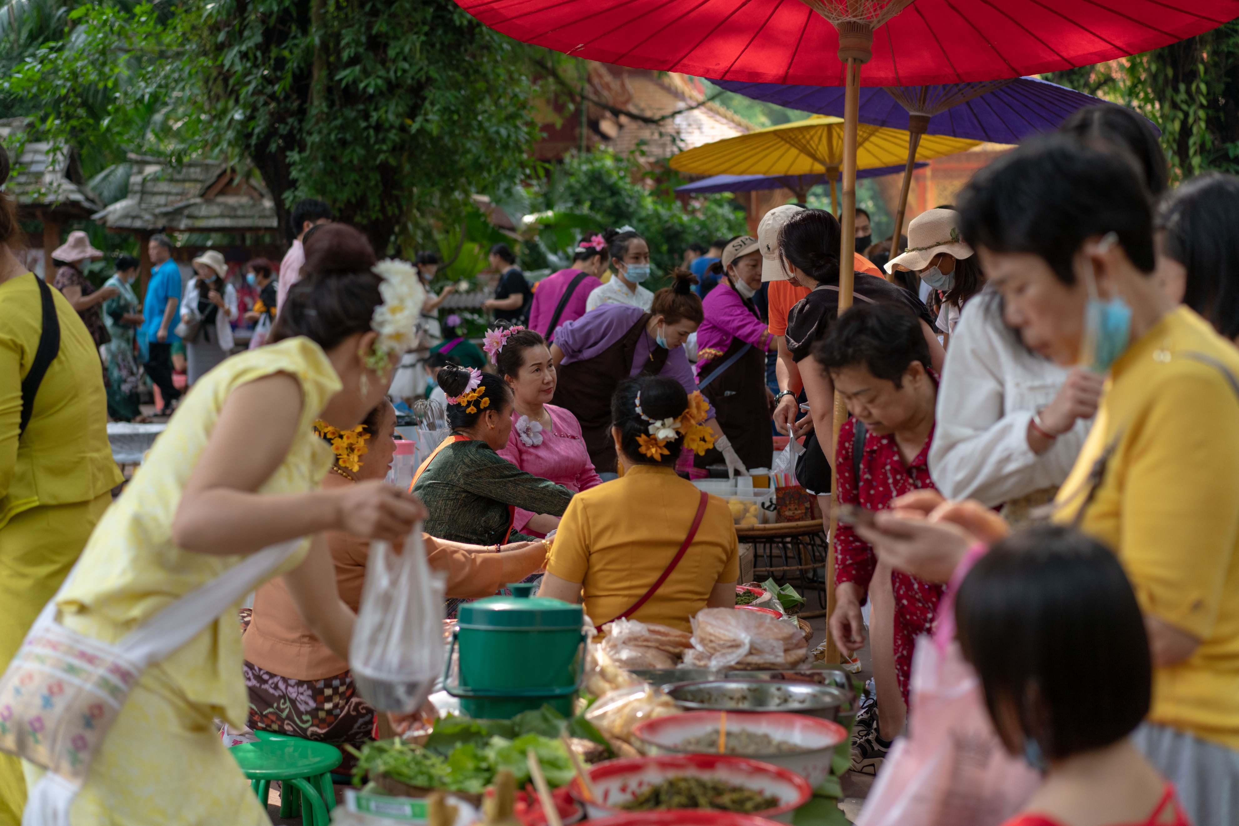 西双版纳的狂欢泼水节,西双版纳傣历1377年泼水节视频