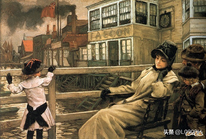 雅姆蒂索茶叶图片,画家雅姆蒂索作品欣赏