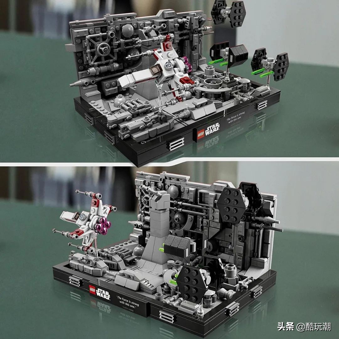 75329死星战壕追击和75330达戈巴：绝地训练高清图片发布