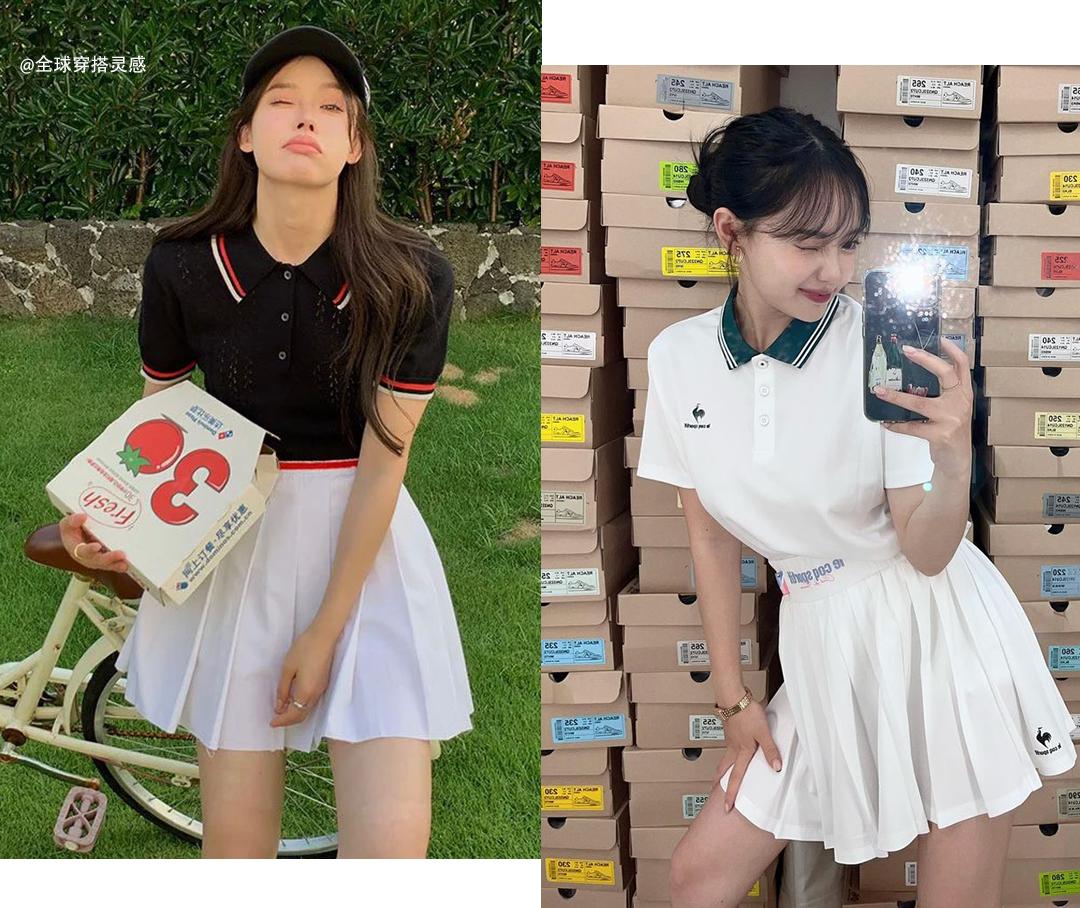 最近又有新的core系风格出现，那就是Courtcore球场穿搭！