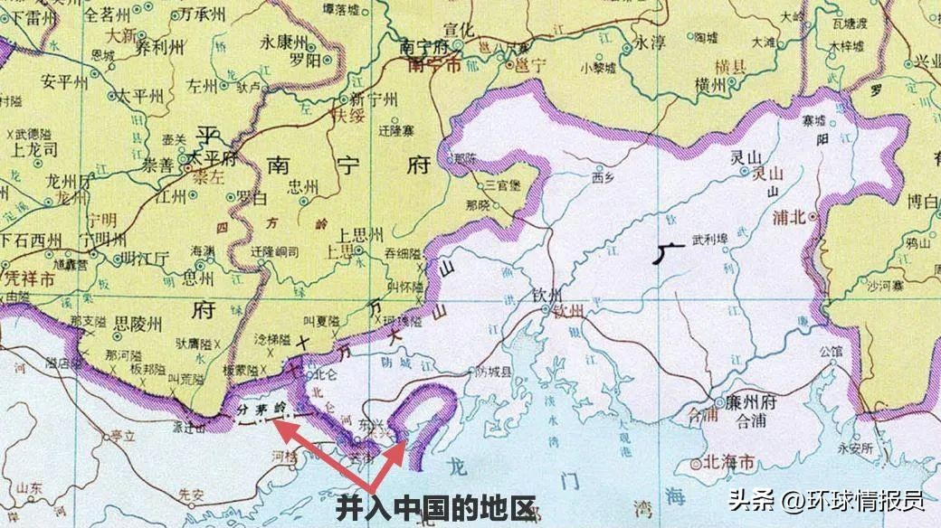 广西京族三岛全景图,广西京族和越南京族