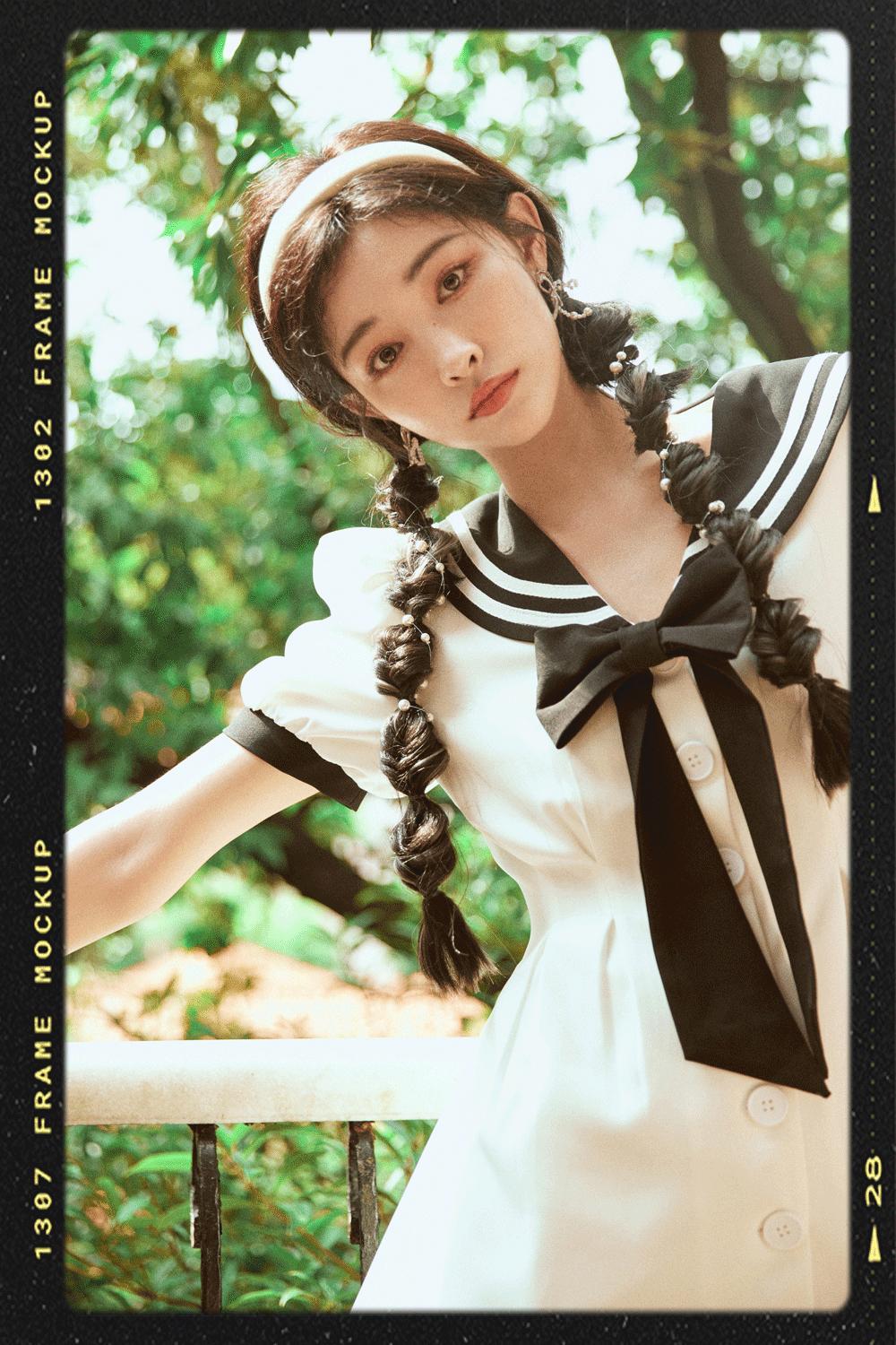 波浪卷发简单编发,晚上编发一夜变人鱼卷发