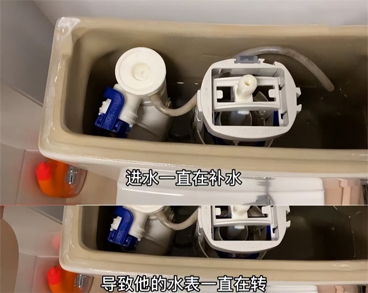 蓝泡泡洁厕灵对马桶水箱有害吗,卫生间一个月用十几吨水正常吗