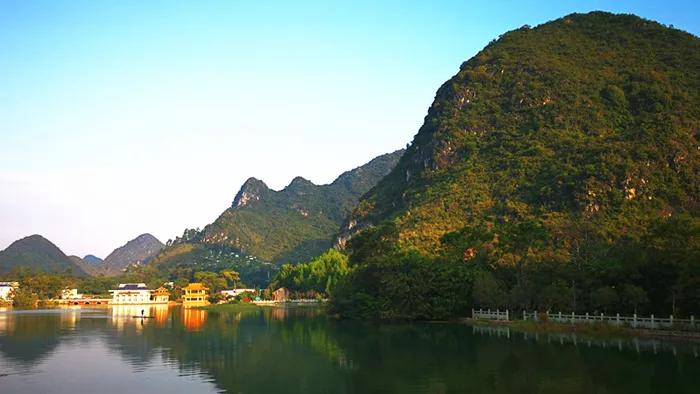广西德天瀑布回广州沿途景区,德天跨国大瀑布风景区和古龙山