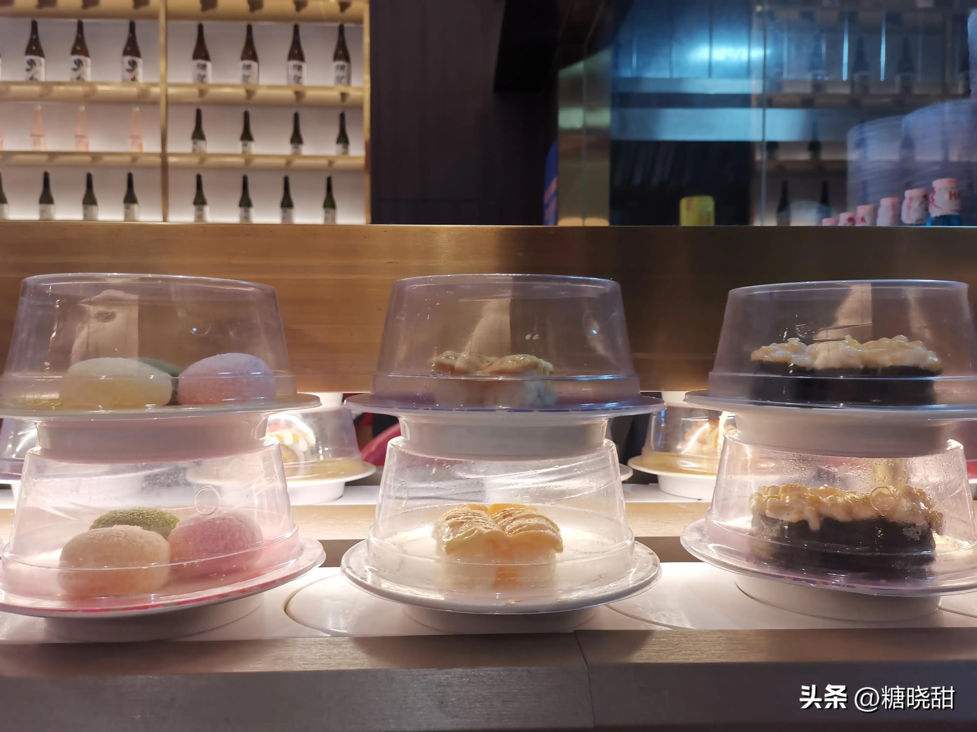 回转寿司探店,美食探店回转寿司