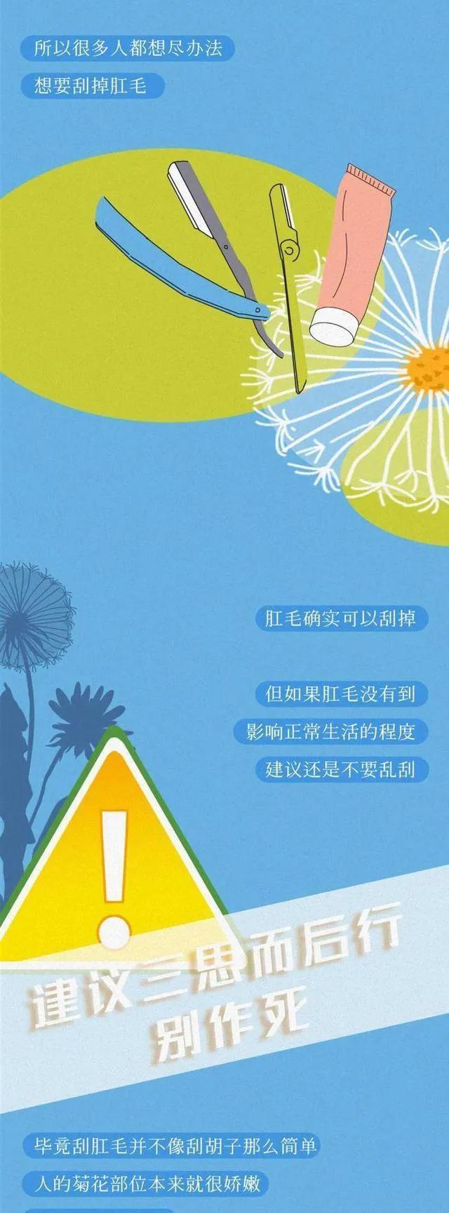 为什么肛门周围也会长“毛”？如果刮掉会怎样？网友：看完明白了