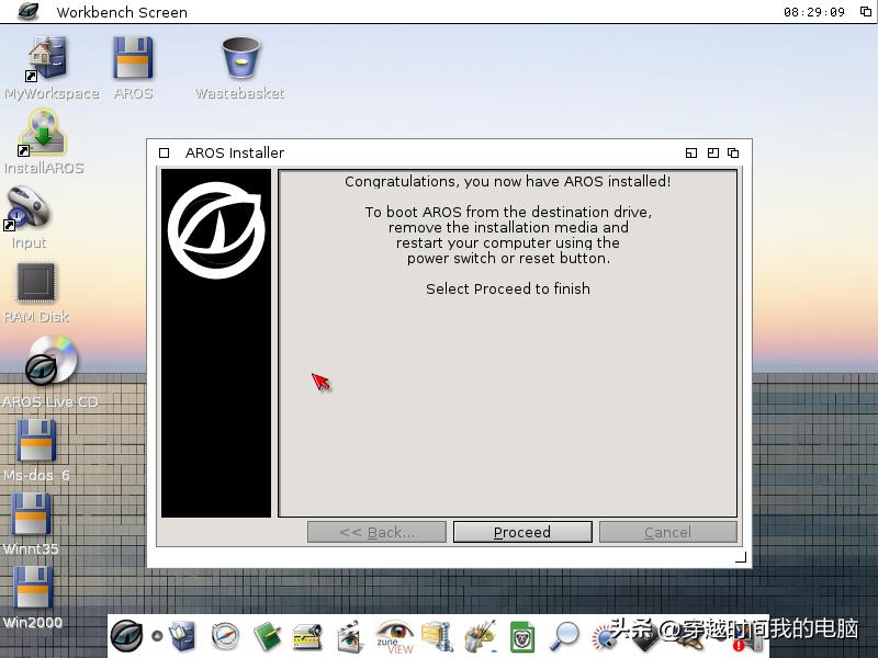 穿越时间·安装你没见过的AROS操作系统IcarosDesktopLight2.3.0